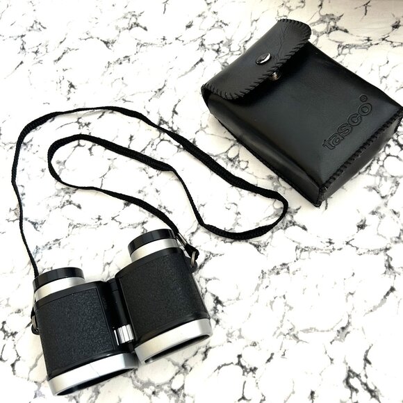 Tasco 533 3x28 Binoculars with Carry Case - Picture 2 of 5